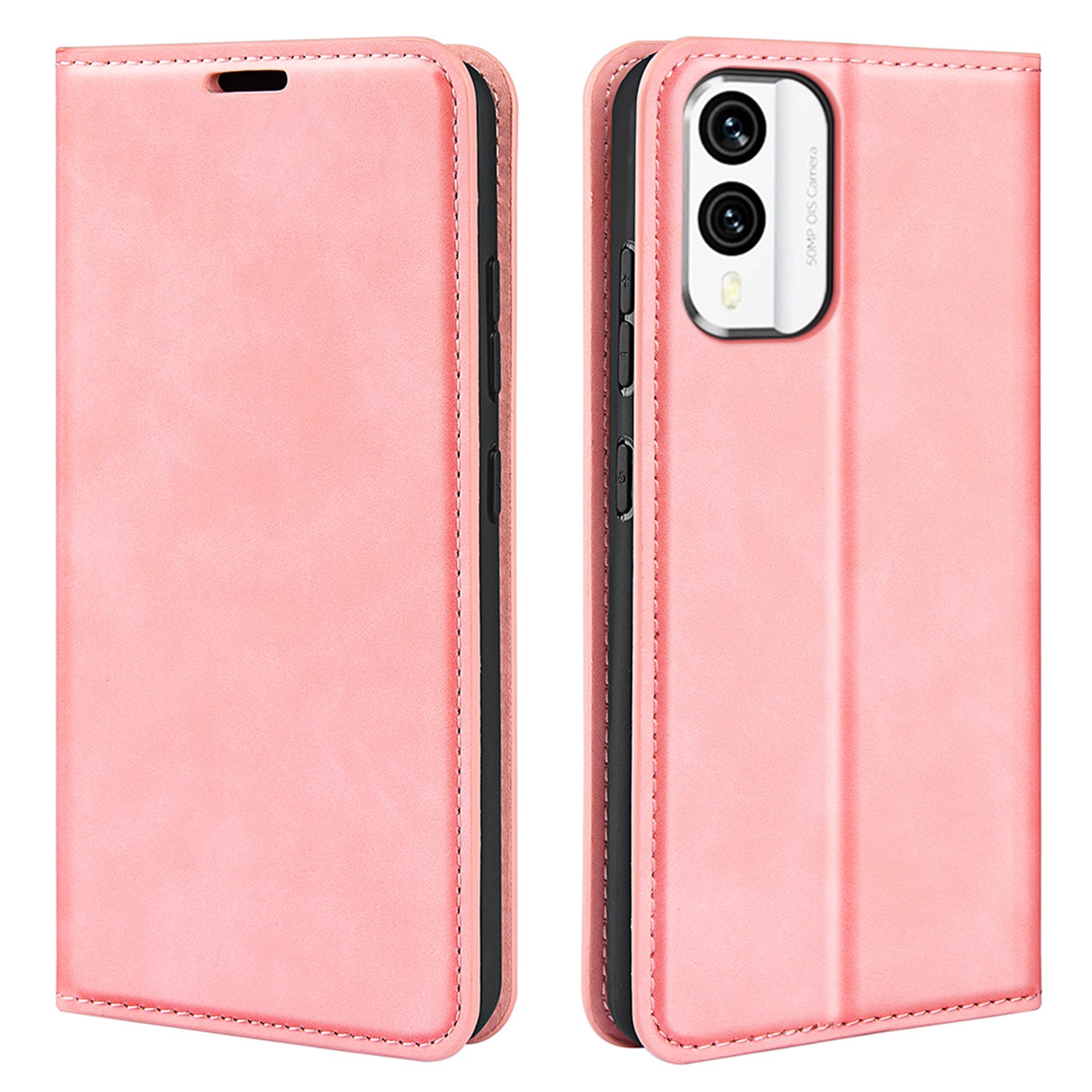 Protective Phone Cover For Nokia X30 5G Magnetic Auto-absorbed Stand Wallet Skin-friendly PU Leather Phone Case Protective Phone Cover For Nokia X30 5G Magnetic Auto-absorbed Stand Wallet Skin-friendly PU Leather Phone Case